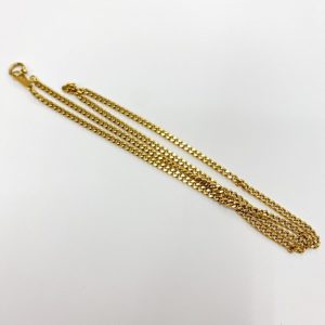 K18 切れてしまったネックレス 18金 750